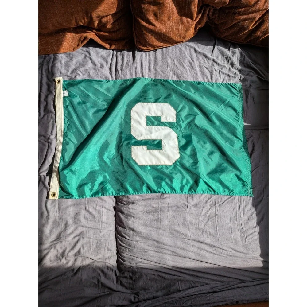 Vintage Michigan State MSU Spartans‎ Green 